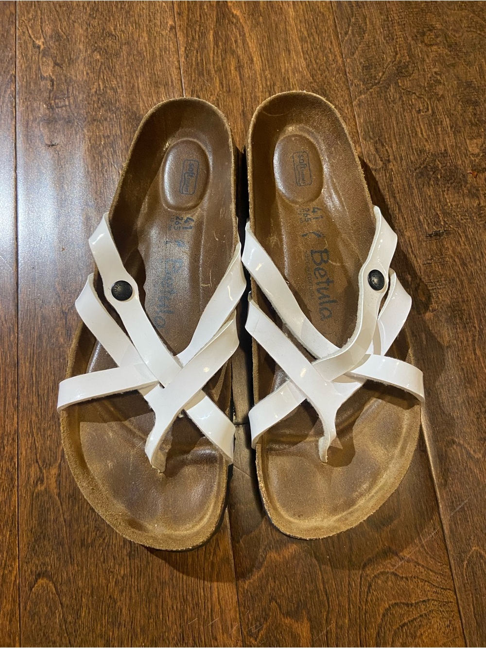 Birkenstock Betula Vinja Soft Footbed Patent  Sandals SZ 41 | L10 M8 bundle - Picture 11 of 13